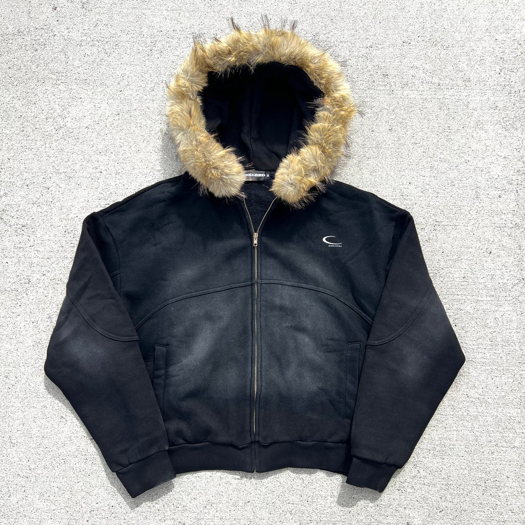 Col-Logo Jacket (Detachable Fur Lining)