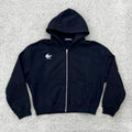 Box Cut Zip-Hoodie